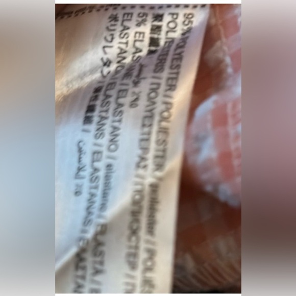 Mango Peach Gingham Halter Dress - Picture 4 of 5